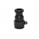 Камлок полипропилен (PP) A-050 1/2" (13 мм)