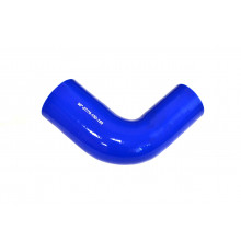 Патрубок силиконовый угловой с переходом Ф 57х70 мм L 150х150 мм, 90 град